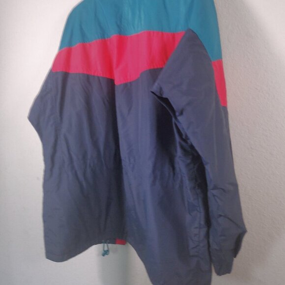 Vintage 80s 90s Columbia Sportswear Color Block Jacket Size Medium Rare - Picture 12 of 14